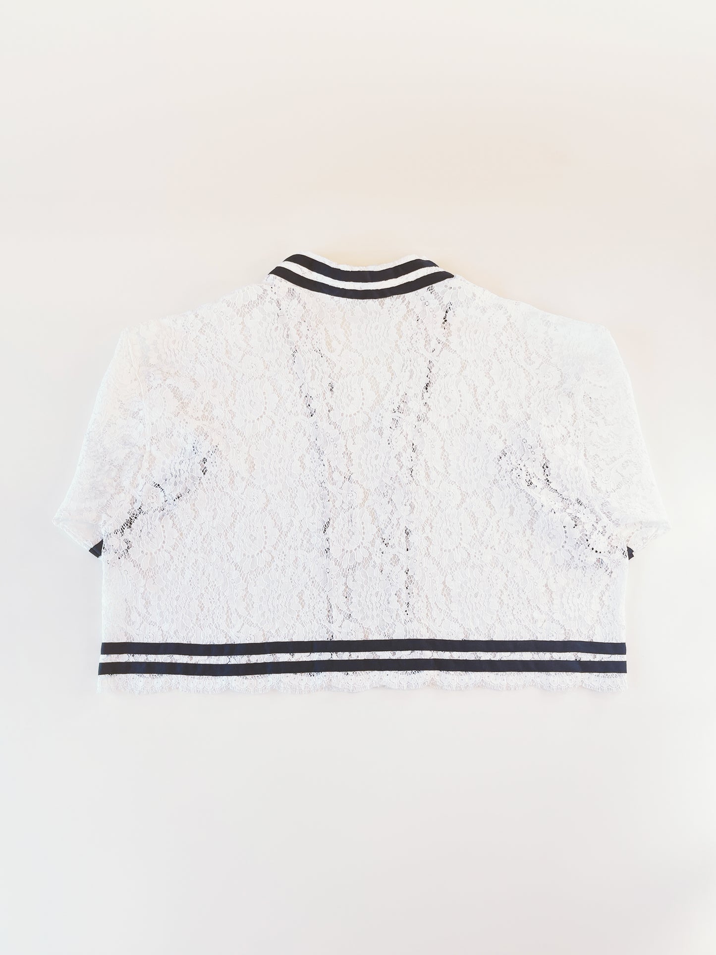 KIMONO LUË - BLANC DENTELLE